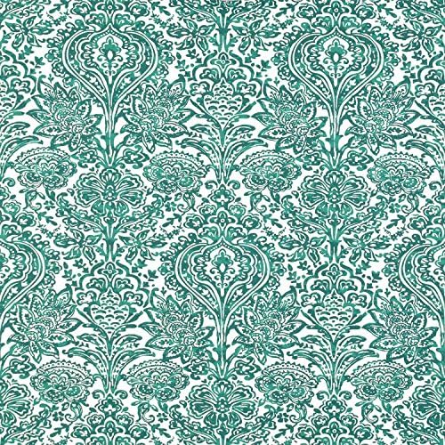 Teal Pillow Cover- Floral Pillows - All Sizes - 18x18, 16x16, 20x20 - 24 x 24, 26 x 26 Euro Sham Decorator Throw Pillow Slipcover Modern Jade Damask