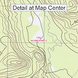 USGS Topographic Quadrangle Map - Lille, Maine (Folded/Waterproof)