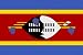 Swaziland Flag 58mm Round Pin Badge