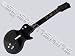 Guitar Hero III 3 (GH3) for Playstation 3 (PS3) Skin - NEW - BLACK CHROME MIRROR system skins faceplate decal mod