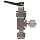 Ham-Let H1200 Series  Stainless Steel 316 Toggle Valve, Angle, 1/4" Let-Lok Fitting
