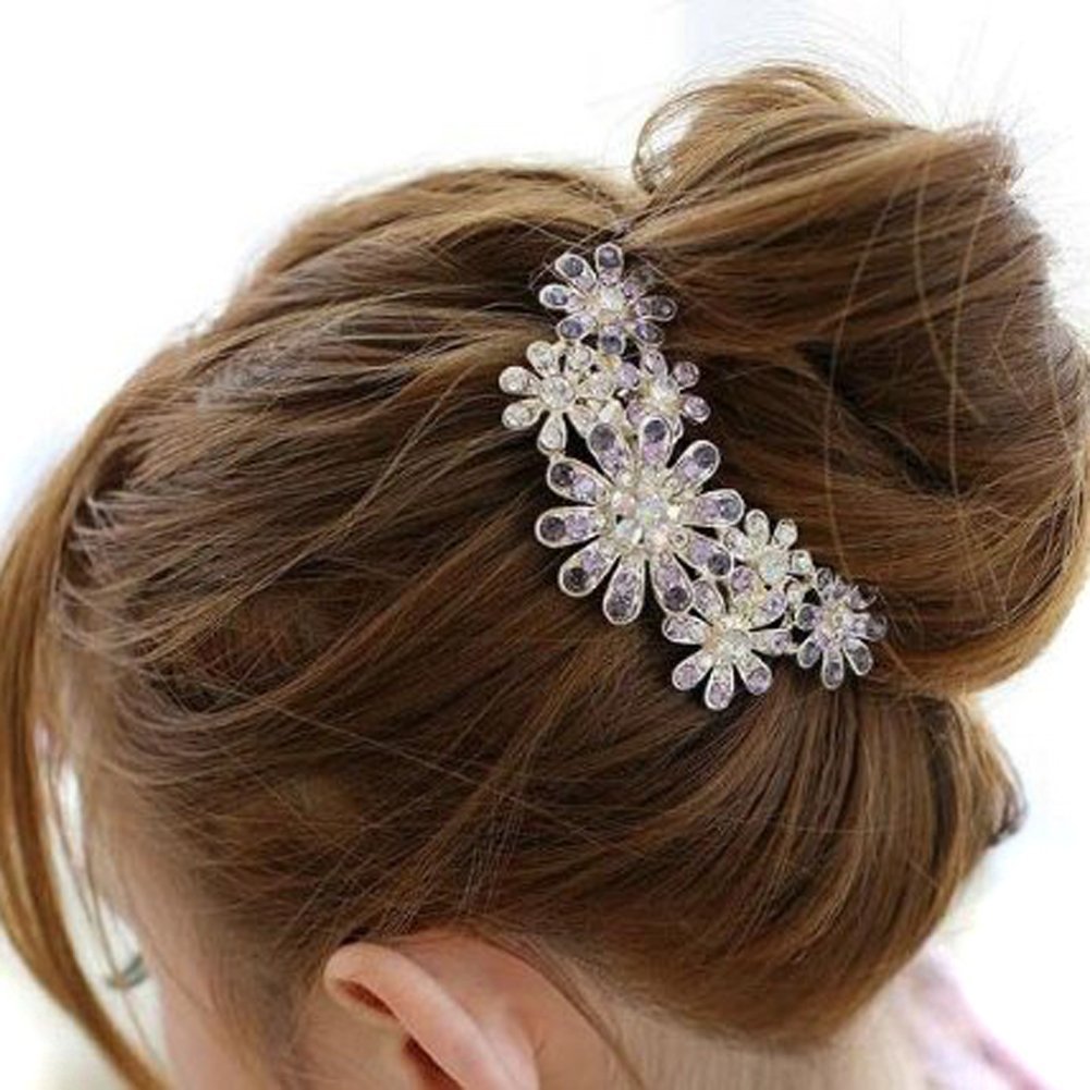 Amazon Flowers Crystal Hair Clip Only 1.99 Shipped Drugstore Divas