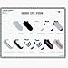 DD Discounts 387967 Men s Ped Socks- Case of 180