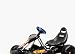 Go-Kart Ride-On Cars Pedal Operated Black Stealth