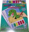 Paint A Poster Books Dinosaurs
