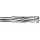 Alvord Polk 127-2 High-Speed Steel Chucking Reamer, Left Hand Spiral Flute, Round Shank, Uncoated (Bright)