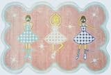 Gingham Dance Rug 39 x 58 Rug