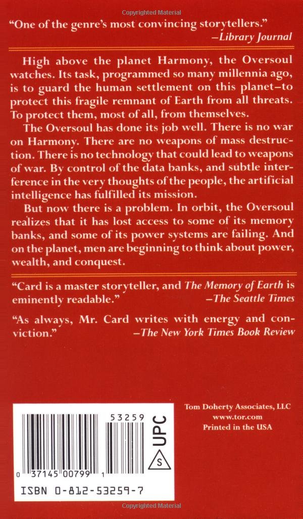 The Memory of Earth (Homecoming): Orson Scott Card: 9780812532593 ...
