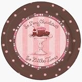 Creative Converting So Many Chocolates 7 Inch Paper Lunch Plate - 96 Count