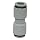 SMC KQ2H08-00A PBT Push-to-Connect Tube Fitting, Straight Union, 8 mm Tube OD