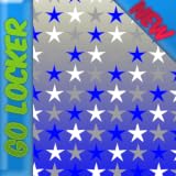 Blue White Stars GO LOCKER