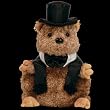 Ty Beanie Babies Punxsutawney Phil 2007 - Groundhog Beanie Baby