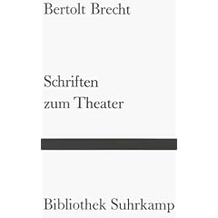 Bibliothek Suhrkamp, Bd.41, Schriften zum Theater (Gebundene Ausgabe)