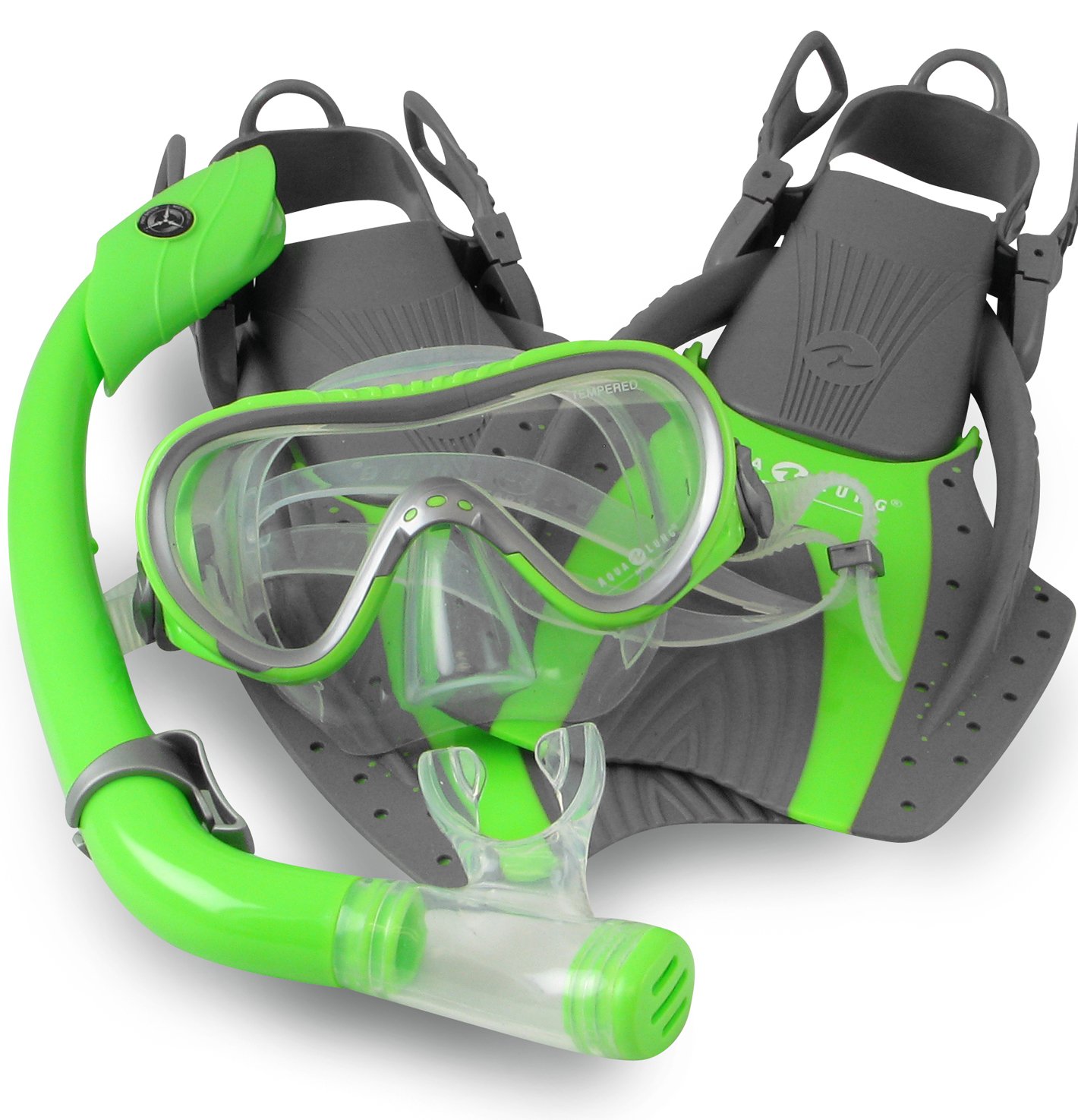 Aqua Lung Sport Kids Jr Mask Fin Snorkel Set with Snorkeling Bag eBay