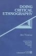 Doing Critical Ethnography (Qualitative Research Methods)
