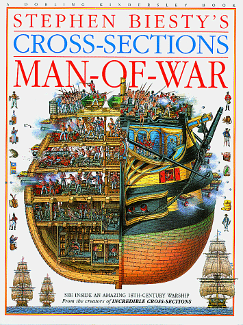Books: Man Of War . Stephen Biesty's Cross Sections