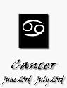 Astrology Cancer 2** Sheet of 21 stickers 6.3 x 3.8cm**