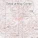 USGS Topographic Quadrangle Map - East of Siberia, California (Folded/Waterproof)