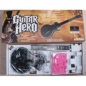 Official Wireless Guitar Hero Guitar Controller