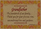 Grandfather Sofa Throw Blanket - Gift for Grandpa