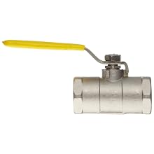 Apollo 96-100 Series Stainless Steel Ball Valve, Unibody, Inline, Lever, NPT Female