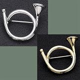 Exselle Hunting Horn Stock Pin