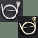 Exselle Hunting Horn Stock Pin