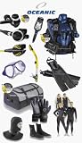 Oceanic Cold Water Dive Adventure Package With Wetsuit, More