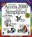 Book Microsoft® Access 2000 Simplified®