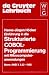 Einführung in die Strukturierte COBOL- Programmierung. Mit Mikrocomputeranwendungen. Norm: ANSI X 3.23-1985