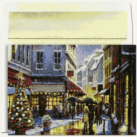 City Holidays Boxed Holiday Cards