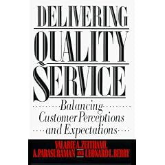 Delivering Quality Service: Balancing Customer Perceptions and Expectations