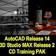 AutoCAD 14 and 3D Studio MAX R2 CD Training Pak by Nancy Fulton, Andrew Clayton, and Daniel Manahan