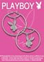 Officially Licensed PLAYBOY Big hoop earring with bunny head dangling in the middle