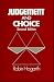 Book Judgement and Choice, Second Edition