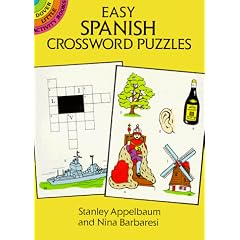 Easy Spanish Crossword Puzzles (Dover Little Activity Books (Paperback))