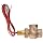 Gems Sensors FS-400 Adjustable Series Bronze Flow Switch, Elbow, Shuttle Type, NPT Female