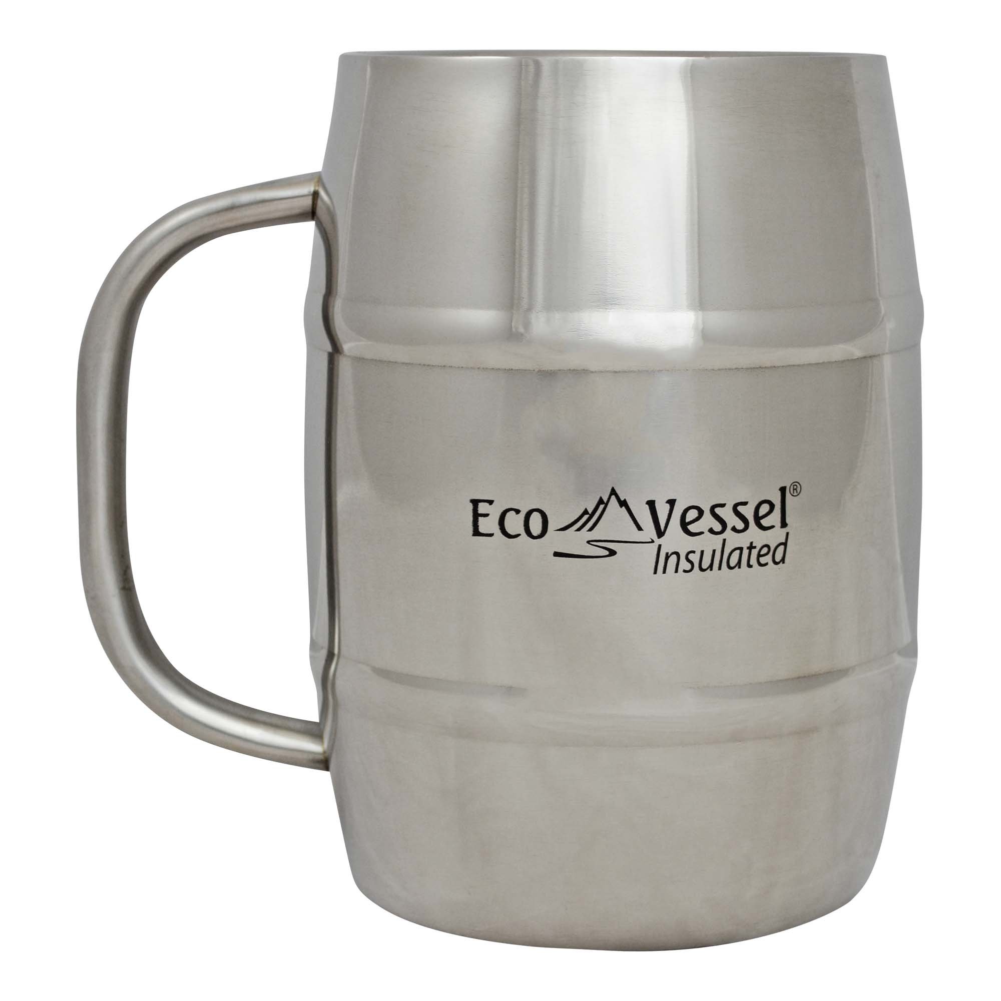 EXTRA LARGE 32 OZ Steel Camping Insulated Travel Large Cup Tea COFFEE