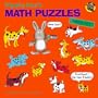 Hippity Hop's Math Puzzles (All Aboard Books)