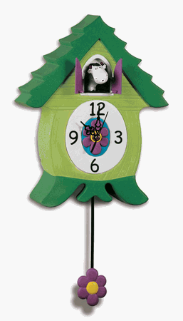 Childrens Toyshop  Toys : Cuckoo Clock for Kids Wall Clock Moo Coo Coo Clocks