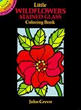 Little Wildflowers Stained Glass Coloring Book (Dover Little Activity Books)