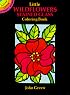 Little Wildflowers Stained Glass Coloring Book (Dover Little Activity Books)