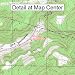 USGS Topographic Quadrangle Map - Dry Valley, Tennessee (Folded/Waterproof)