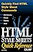 Books : Html Style Sheets Quick Reference (Que Quick Reference Series)