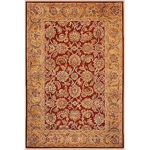Classic CL758K Rust Camel Oriental Rug Size: 4'6 x 6'6 Oval