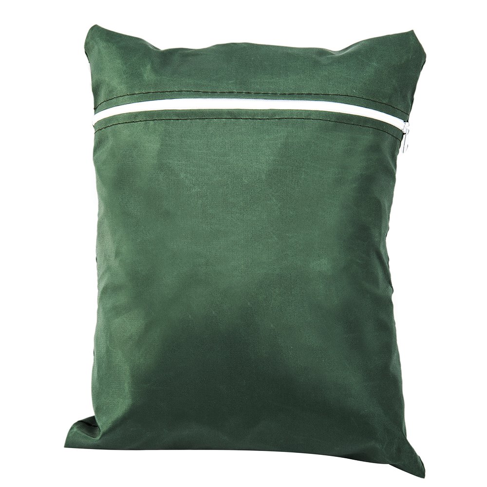 Hootech Patio Cushion Storage Bag Waterproof Cushion Cover Outdoor Rectangle Furniture Seat