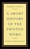 A Short History of the Printed Word