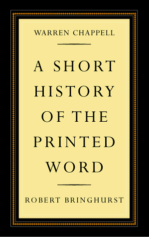 A Short History of the Printed Word