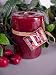Black Cherry Berry Scented Round Pillar Candle 23 Oz.