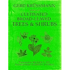 Manual of Cultivated Broad-Leaved Trees and Shrubs: A-D